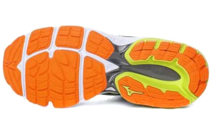 Inspire 14 lage sneakers wit grijs geel