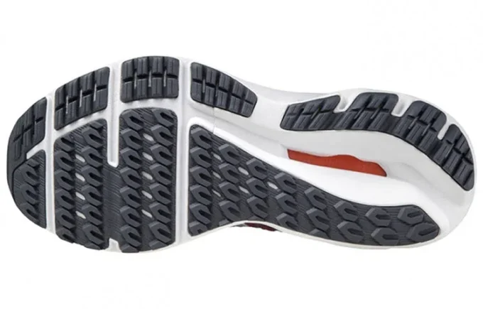 Mizuno Wave Inspire 17 Waveknit Wide “Donkerrood”