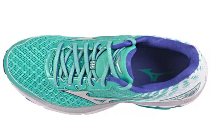 Mizuno Wave Rider 19 “Groen Zilver Blauw”