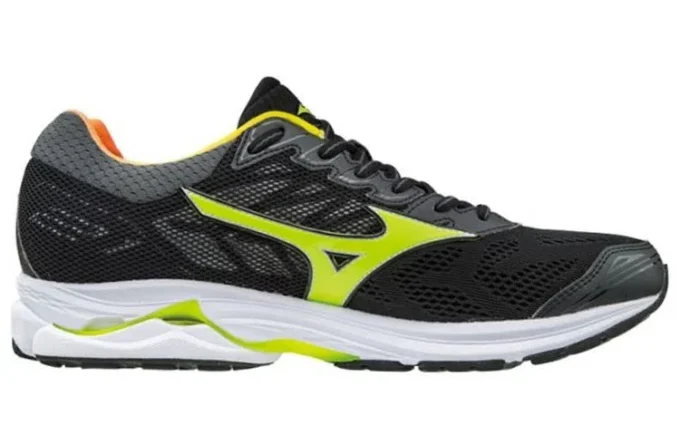 Mizuno Wave Rider 21 “Zwart Geel”