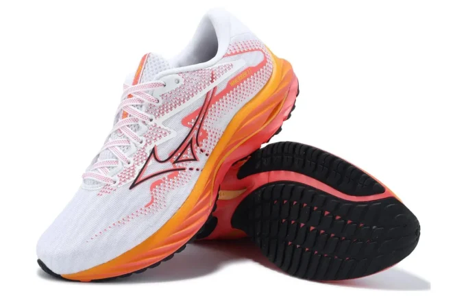 Mizuno Wave Rider 27 “Wit Oranje”