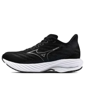 Mizuno Wave Rider 28 “Zwart Zilver Wit”