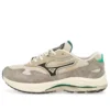 MIZUNO Wave Rider B “Lichtbeige Donkergrijs Mintgroen”