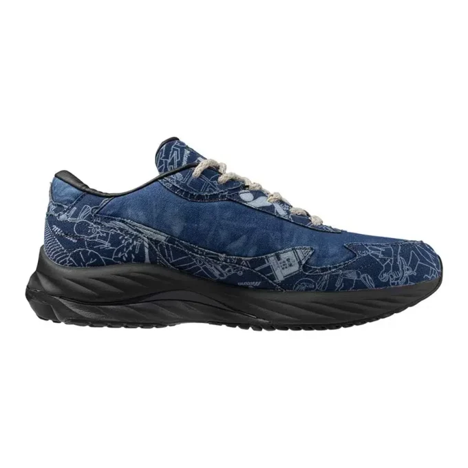 Mizuno x BUAISOU Wave Rider Beta “Mugen Blue White”