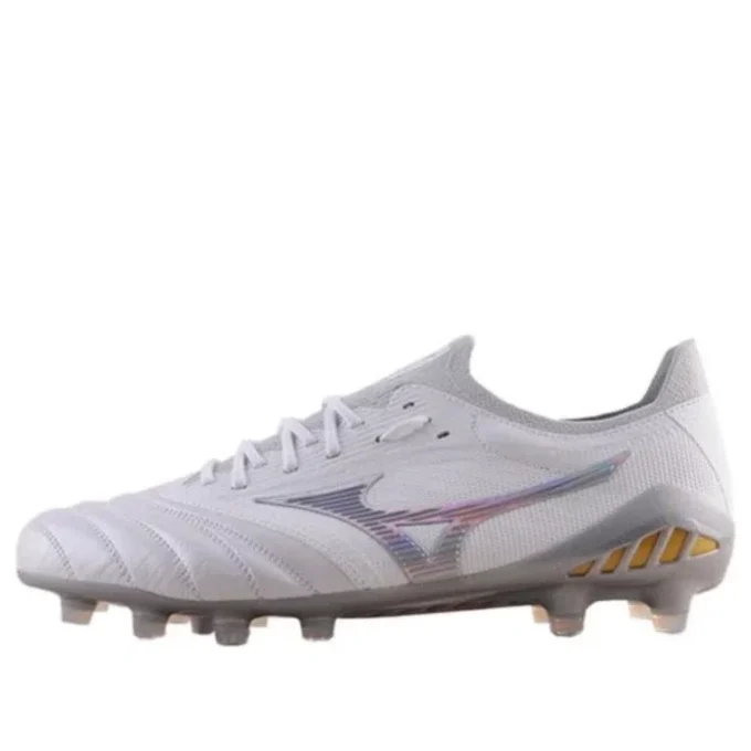 Morelia Neo III voetbalschoenen “Wit Lichtgrijs”