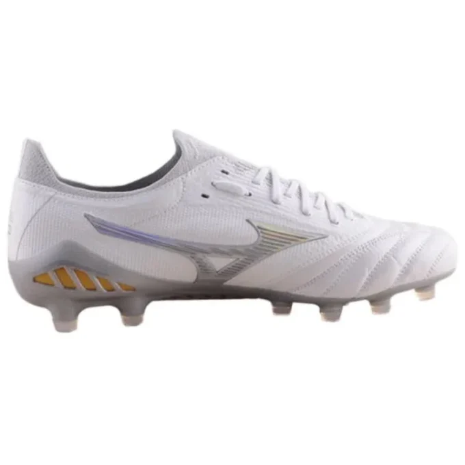 Morelia Neo III voetbalschoenen “Wit Lichtgrijs”