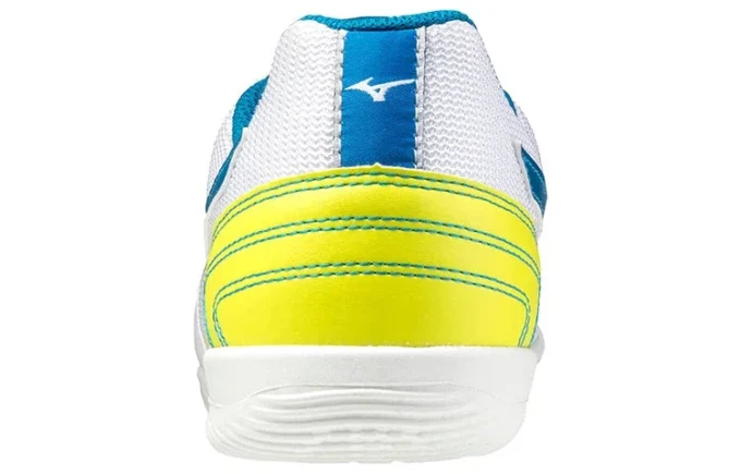 Morelia Sala Club Low Tops Lichtgewicht volleybalschoenen Wit Blauw Geel
