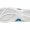 Morelia Sala Club Low Tops Lichtgewicht volleybalschoenen Wit Blauw Geel