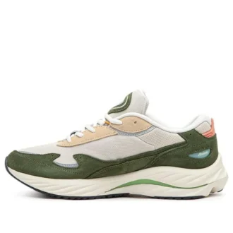 Sportieve stijl Wave Rider “White Green”