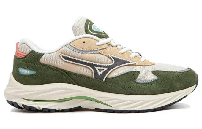 Sportieve stijl Wave Rider “White Green”