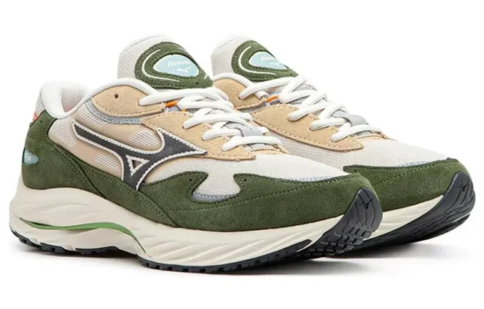 Sportieve stijl Wave Rider “White Green”