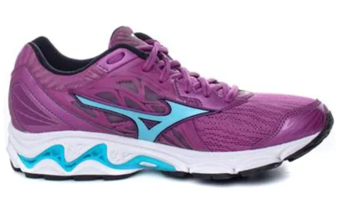 Wave Inspire 14 lage schoenen Slijtvast Paars Wit Blauw