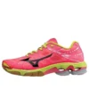 Wave Lightning Z Lichtgewicht slijtvaste volleybalschoenen Roze Zwart