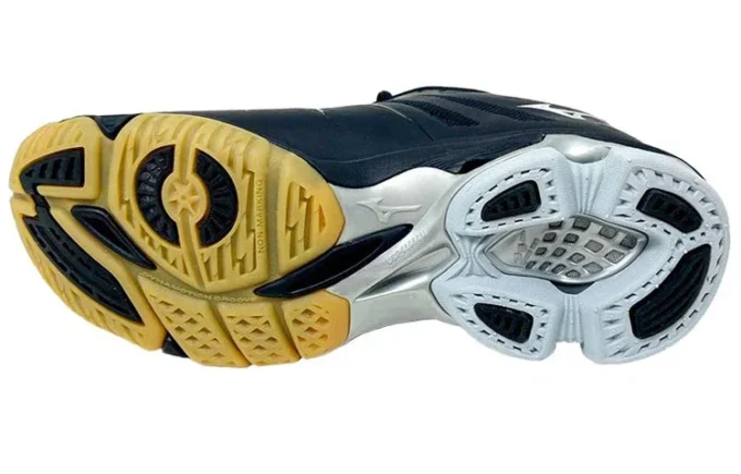 Wave Lightning Z Lichtgewicht slijtvaste volleybalschoenen Zwart Geel