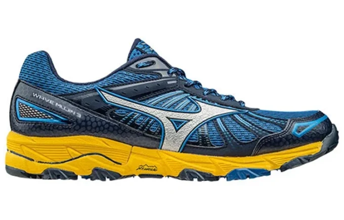 Wave Mujin 3 lage sneakers Slijtvast Blauw Geel