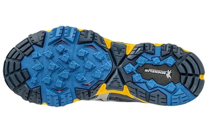 Wave Mujin 3 lage sneakers Slijtvast Blauw Geel