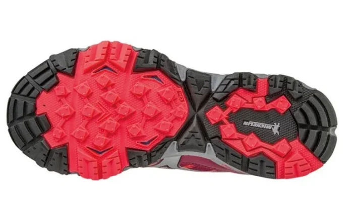 Wave Mujin 3 lage sneakers Slijtvast Rood