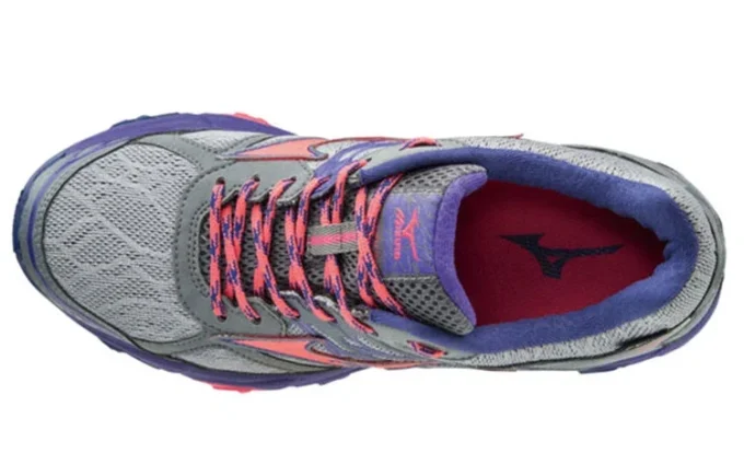 Wave Mujin 4 G-tx lage sneakers grijs paars roze