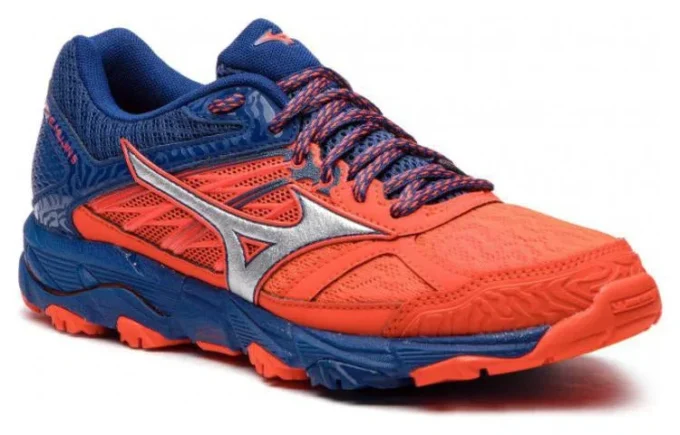 Wave Mujin 5 Lichtgewicht Ademend Blauw Oranje