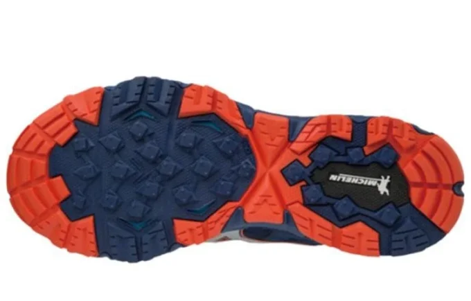 Wave Mujin 5 Lichtgewicht Ademend Blauw Oranje