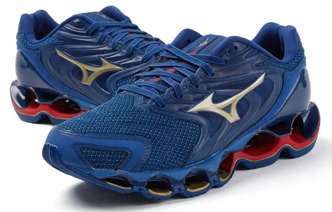 Wave Prophecy 12S “Donkerblauw Goud Wijnrood”