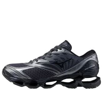 Wave Prophecy LS geanodiseerde sportieve sneaker “Black Sand”
