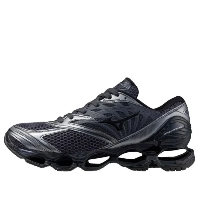 Wave Prophecy LS geanodiseerde sportieve sneaker “Black Sand”