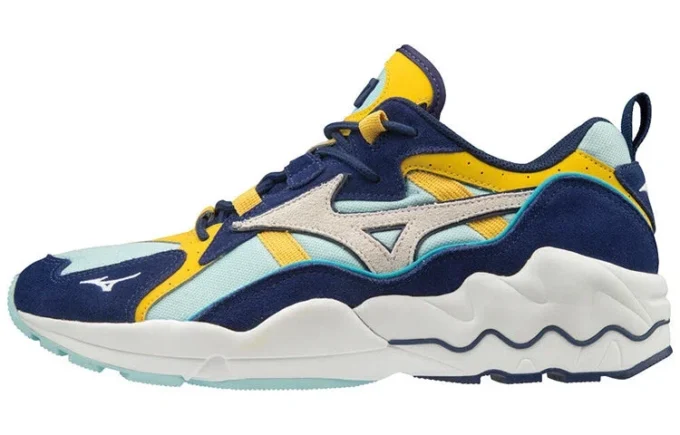 Wave Rider 1 OG “Donkerblauw Geel Wit”