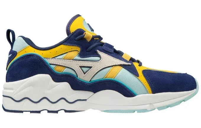 Wave Rider 1 OG “Donkerblauw Geel Wit”