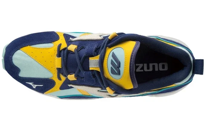 Wave Rider 1 OG “Donkerblauw Geel Wit”