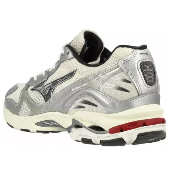 Wave Rider 10 “Wit Zwart Rythmic Rood”